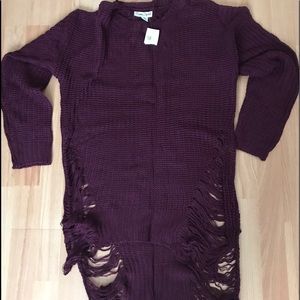 CAREN SPORT KNEE LENGTH SWEATER